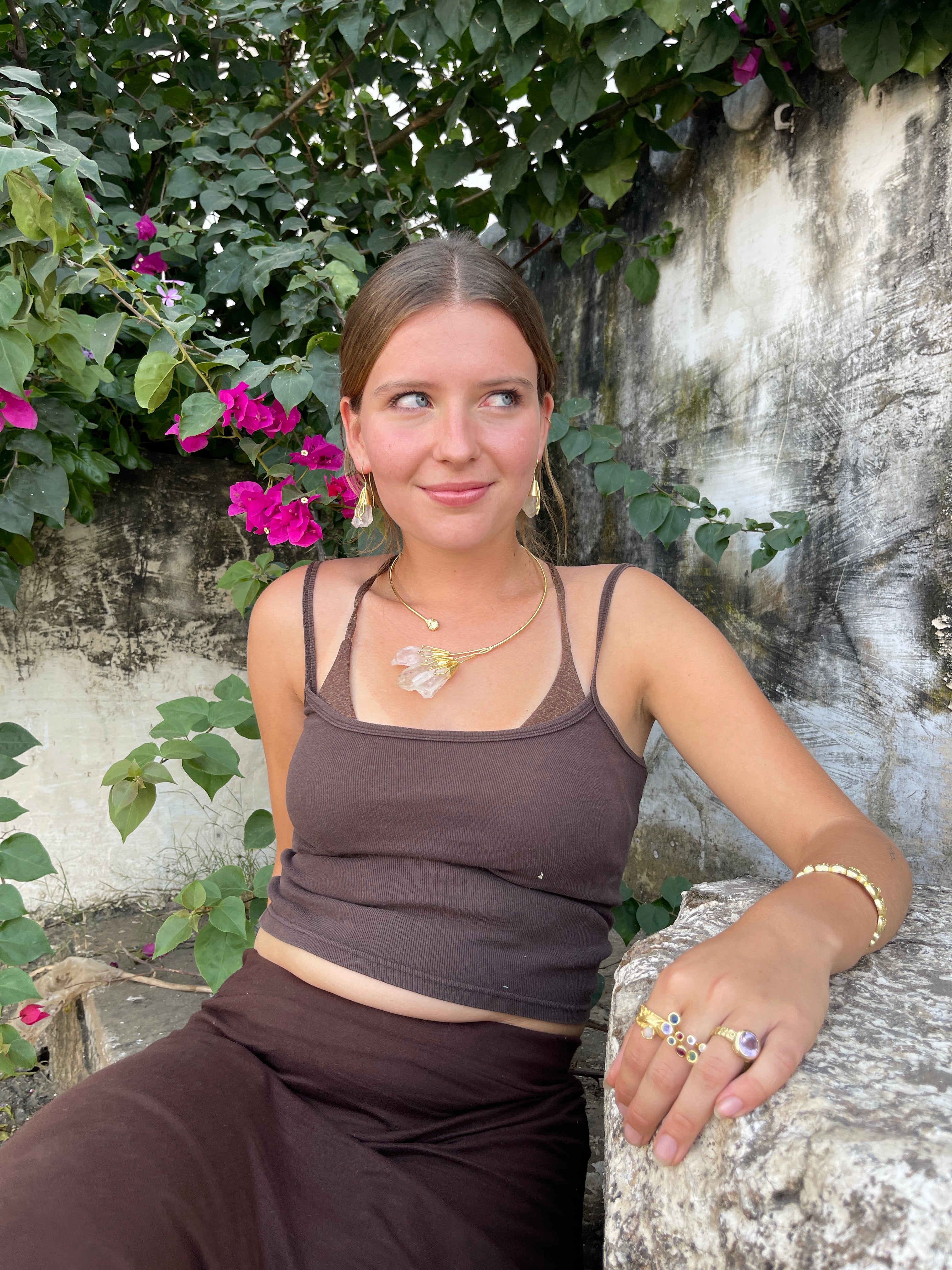 Golden Goddess earrings